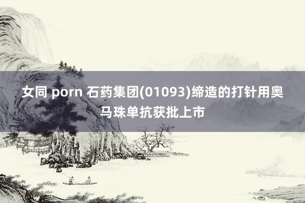 女同 porn 石药集团(01093)缔造的打针用奥马珠单抗获批上市
