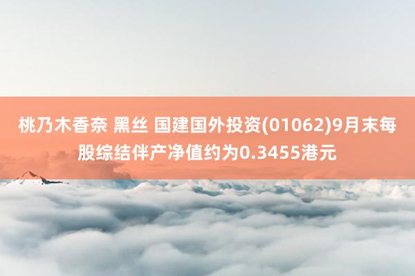 桃乃木香奈 黑丝 国建国外投资(01062)9月末每股综结伴产净值约为0.3455港元