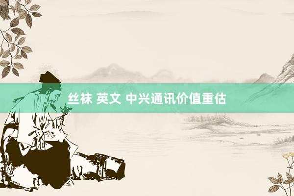 丝袜 英文 中兴通讯价值重估