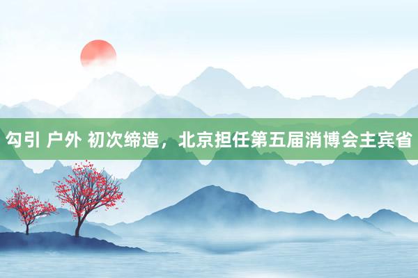 勾引 户外 初次缔造，北京担任第五届消博会主宾省